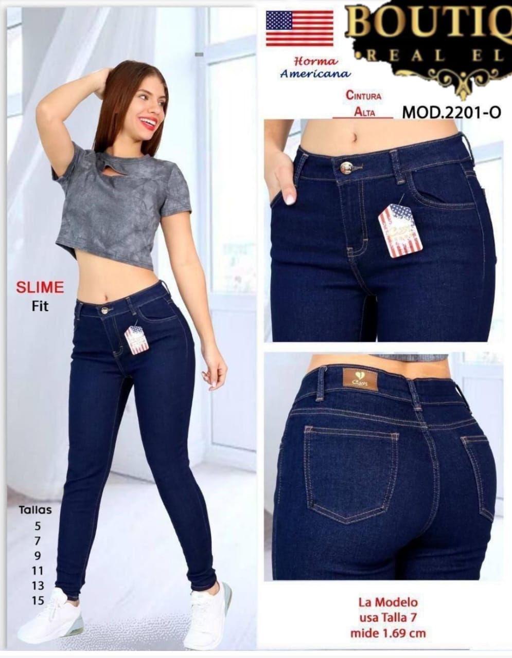 jeans horma americana